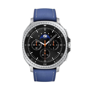 Samsung Galaxy Watch8 Classic 46mm, AI Smart Watch with Cushion Design and Rotating Bezels, with Hybrid Band and Wearable Display, Bluetooth, Blue - Phones From Home