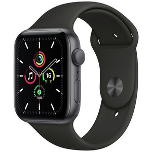 2021 Apple Watch SE (GPS + Cellular, 40mm) - Grey Aluminium Case with Black Sport Loop - Phones From Home