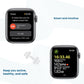 2021 Apple Watch SE (GPS + Cellular, 40mm) - Grey Aluminium Case with Maize/Tornado grey Sport Loop - Phones From Home