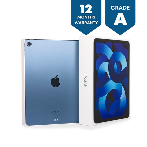 2022 Apple 10.9-inch iPad Air (Wi-Fi + Cellular, (64GB) - Blue (5th Generation) - Phones From Home