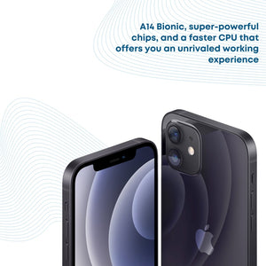 Apple iPhone 12 (64GB) - Black - Phones From Home