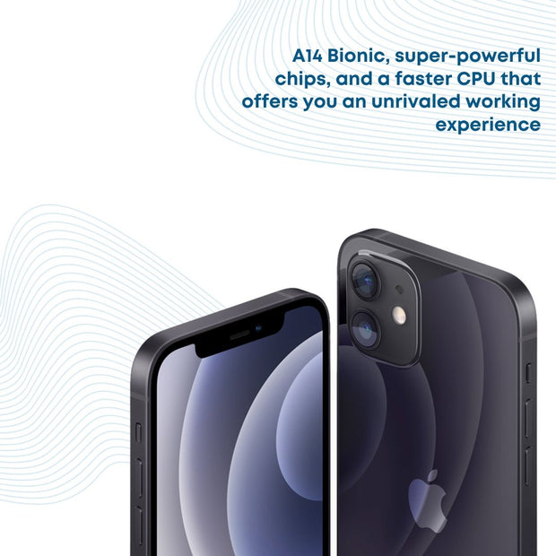 Black (64GB) 12 iPhone - Apple