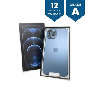 Apple iPhone 12 Pro Max 512GB -Pacific Blue - Phones From Home