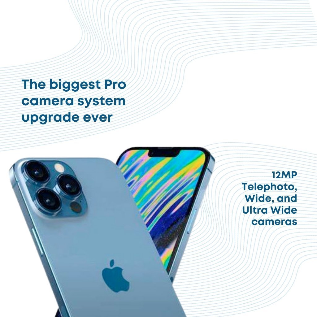 Apple iPhone 13 Pro (128GB) - Sierra Blue