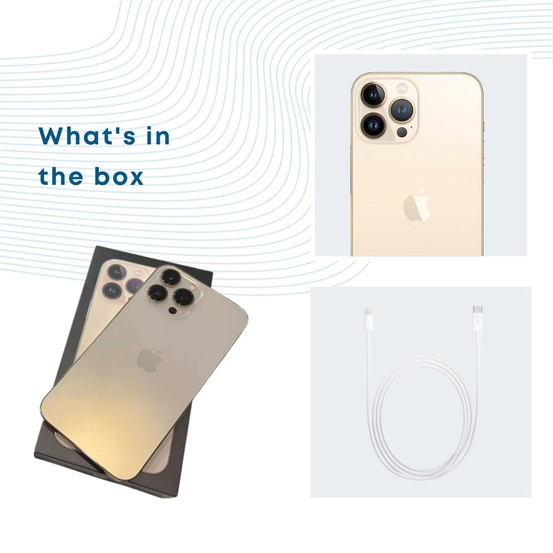 Apple iPhone 13 Pro Max (128GB) - Gold