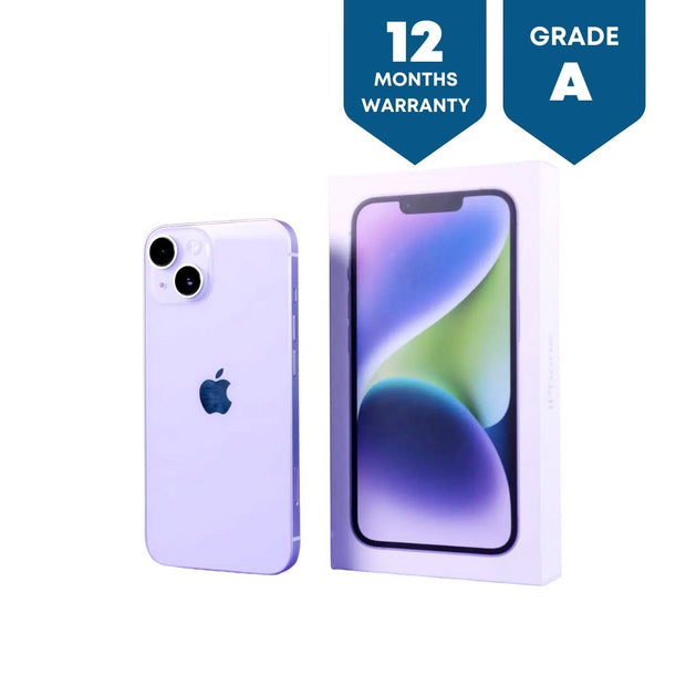 Apple iPhone 14 (128GB) - Purple - Phones From Home