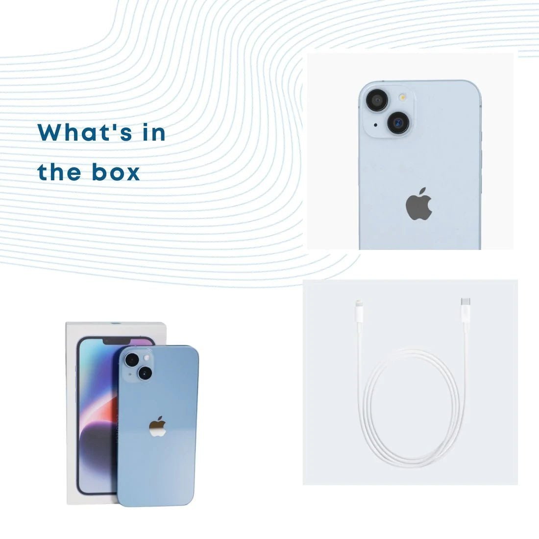 スマートフォン本体 Apple iPhone 14 plus blue/128GB iPhone 14 Plus 512GB - ブルー（SIMフリー）[整備済製品
