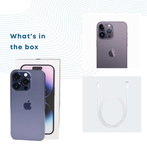 Apple iPhone 14 Pro (128GB) - Purple - Phones From Home