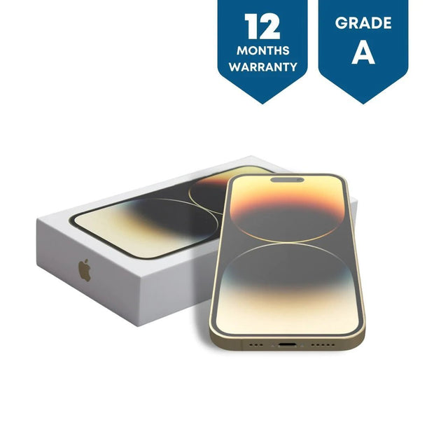 Apple iPhone 14 Pro Max (128GB) - Gold - Phones From Home