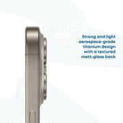 Apple iPhone 15 Pro Max (512GB)- Natural Titanium - Phones From Home