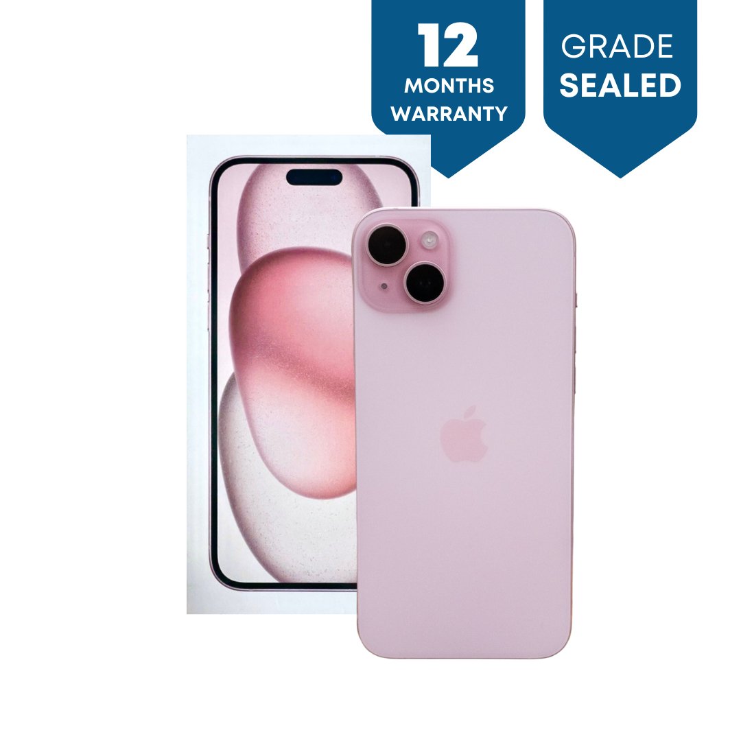 Sealed | Apple iPhone 15 (128GB) - Pink - Phones From Home