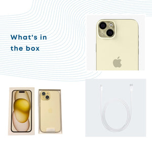 Sealed | Apple iPhone 15 (128GB) - Yellow - Phones From Home
