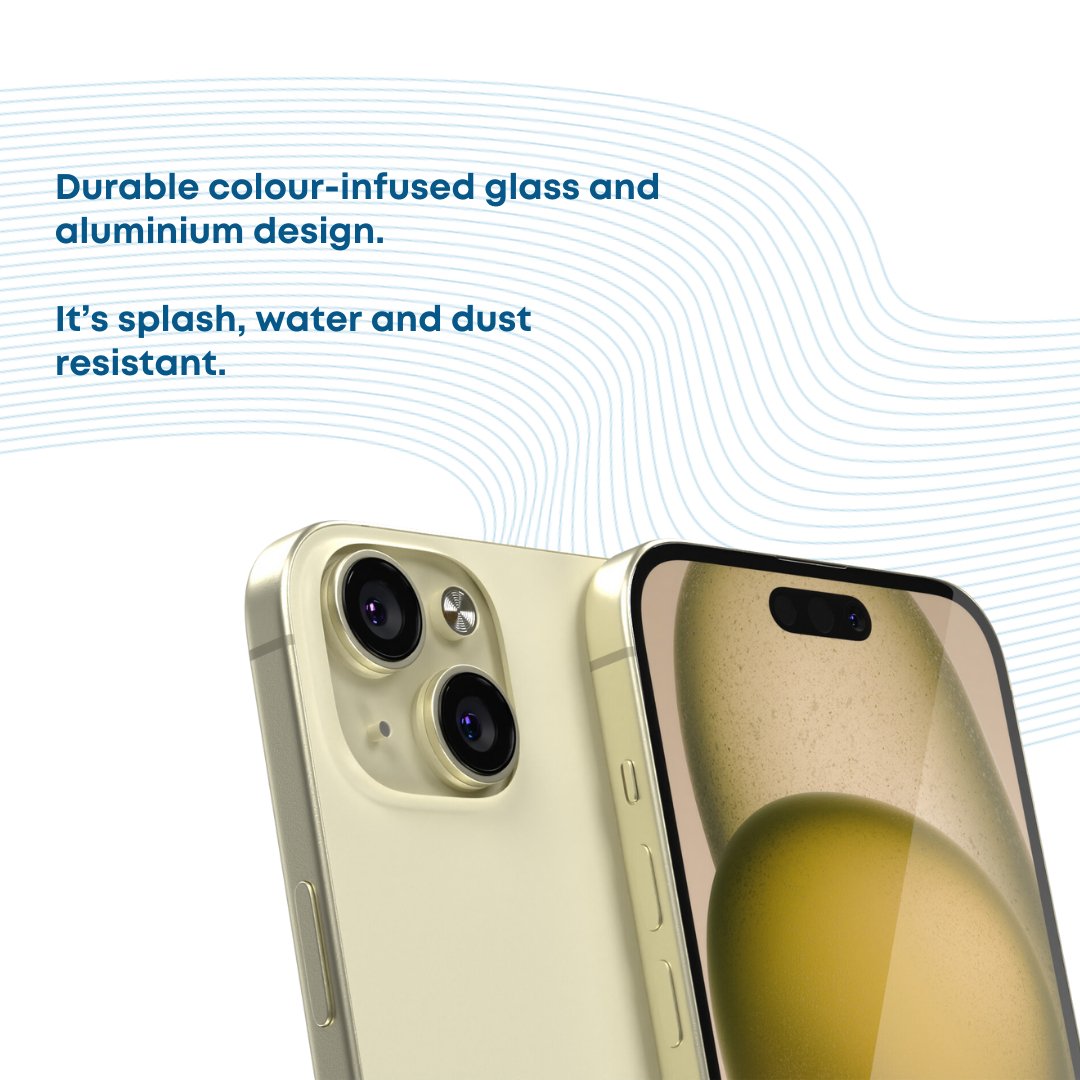 Sealed | Apple iPhone 15 (128GB) - Yellow - Phones From Home